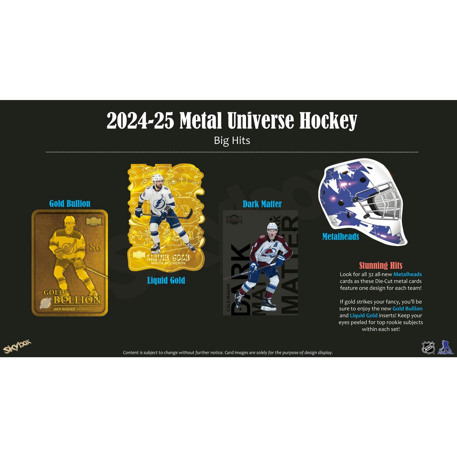 2024/25 Upper Deck Skybox Metal Universe Hockey Hobby Box