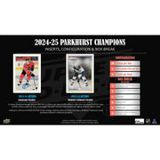 2024/25 Upper Deck Parkhurst Champions Hockey Hobby Box