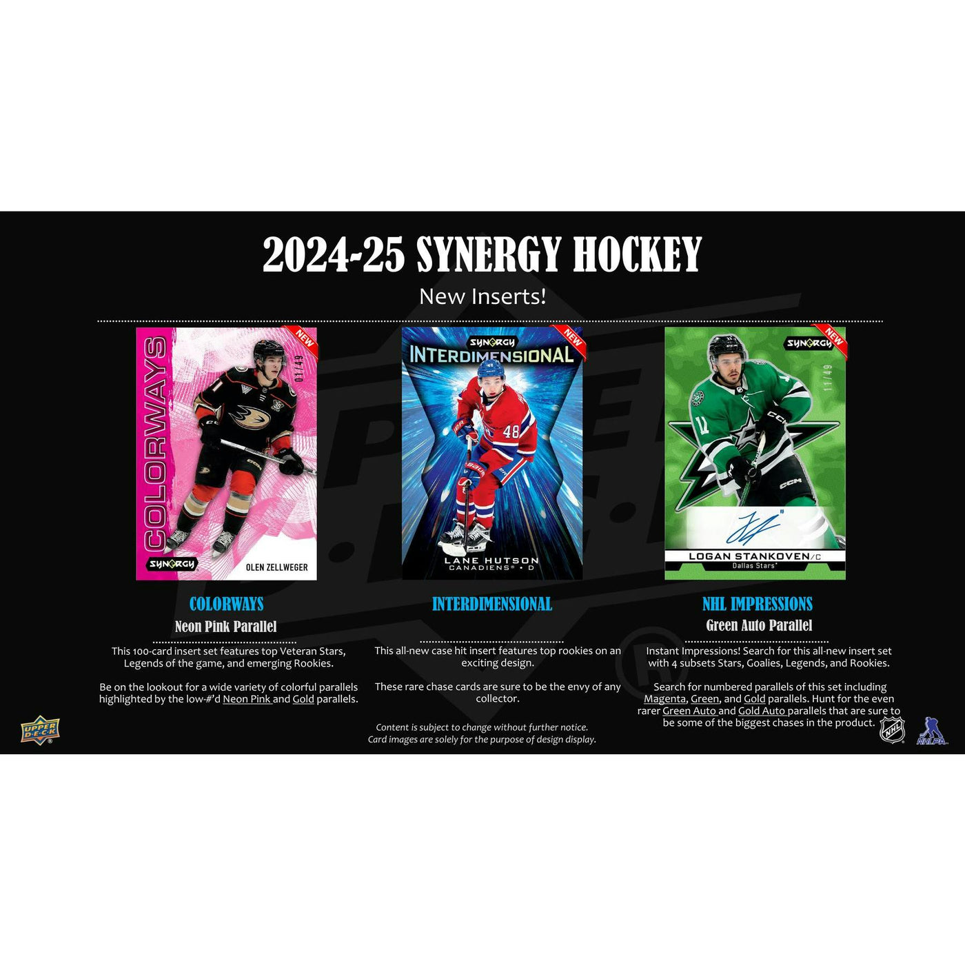 2024/25 Upper Deck Synergy Hockey Hobby Box