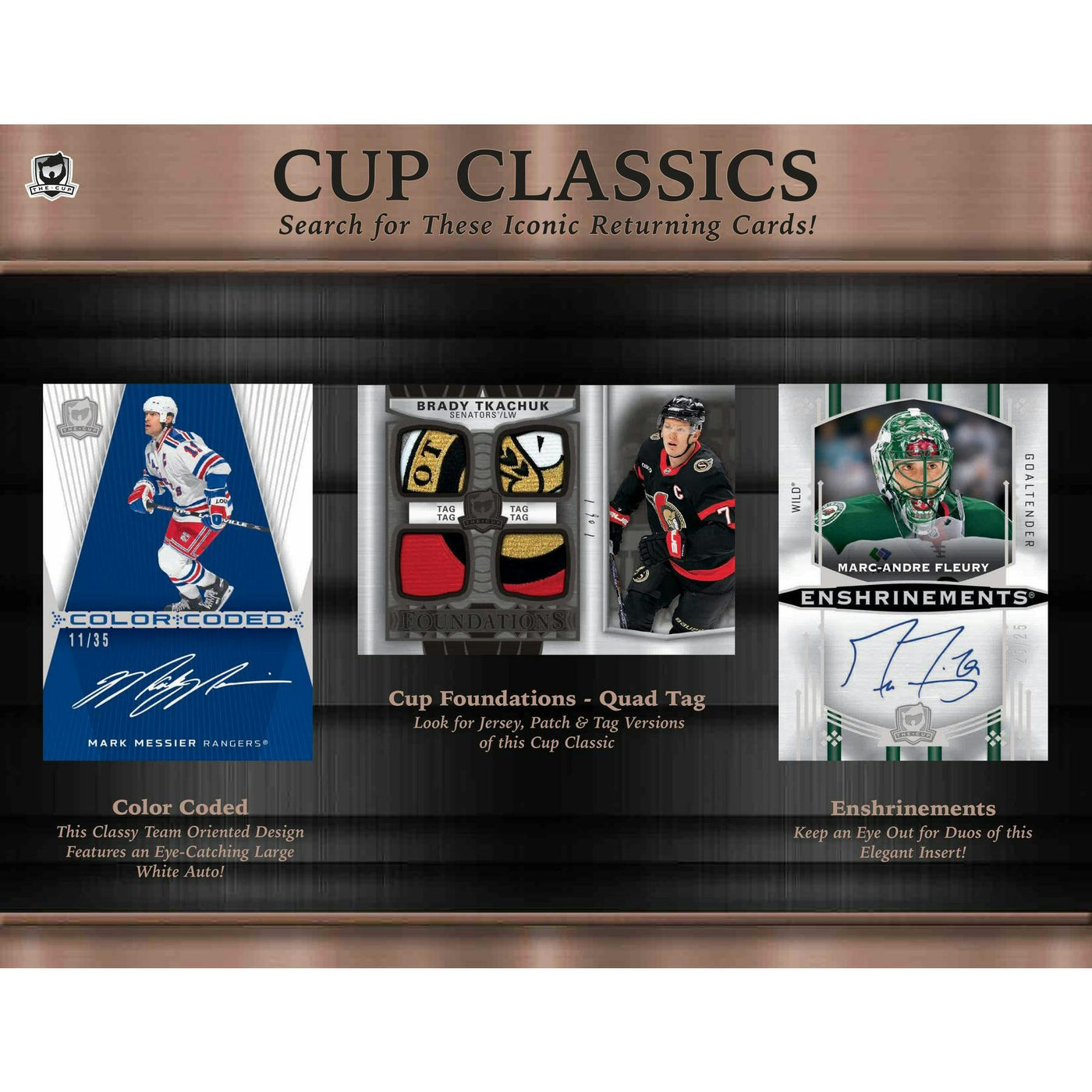 2024/25 Upper Deck The Cup Hockey Hobby 6-Box Case