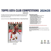 2024/25 Topps UEFA Club Competitions Soccer Blaster Box
