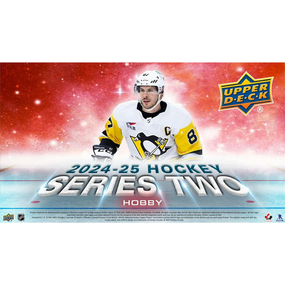 2024/25 Upper Deck Series 2 Hockey Hobby 12-Box Case
