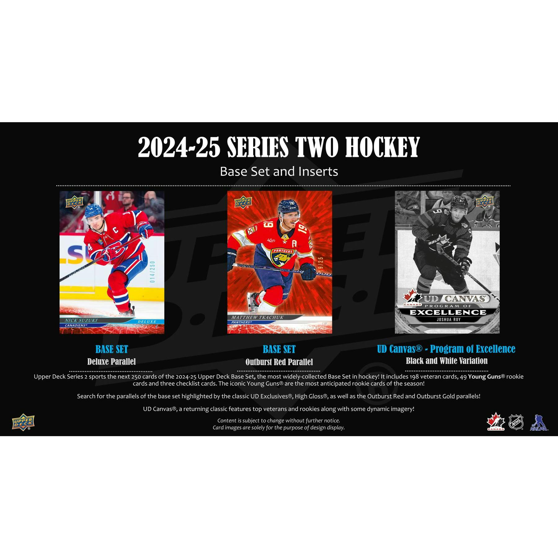 2024/25 Upper Deck Series 2 Hockey Hobby Box