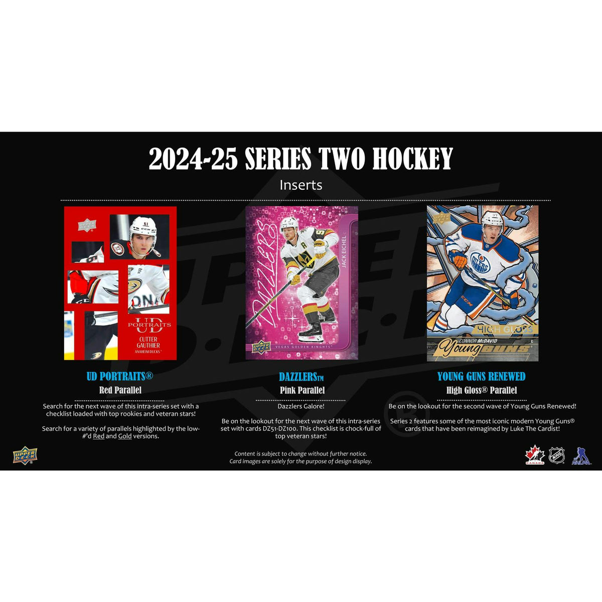 2024/25 Upper Deck Series 2 Hockey Hobby 12-Box Case