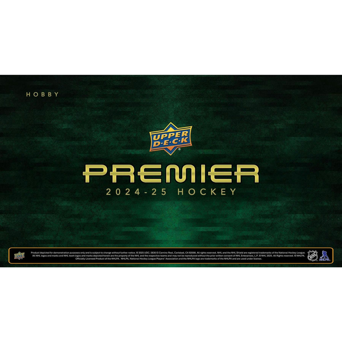 2024/25 Upper Deck Premier Hockey Hobby 10-Box Case