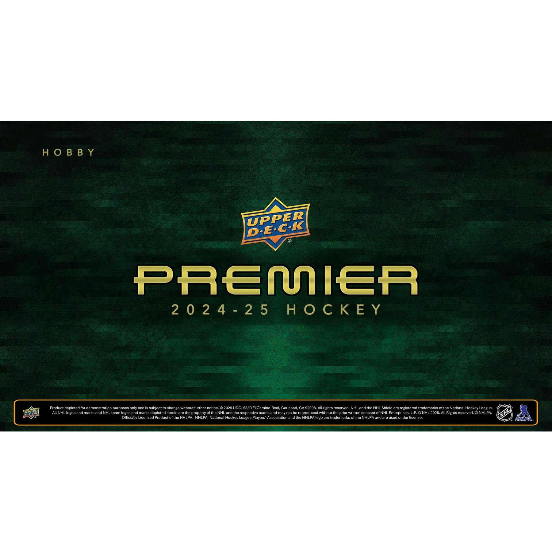 2024/25 Upper Deck Premier Hockey Hobby 10-Box Case