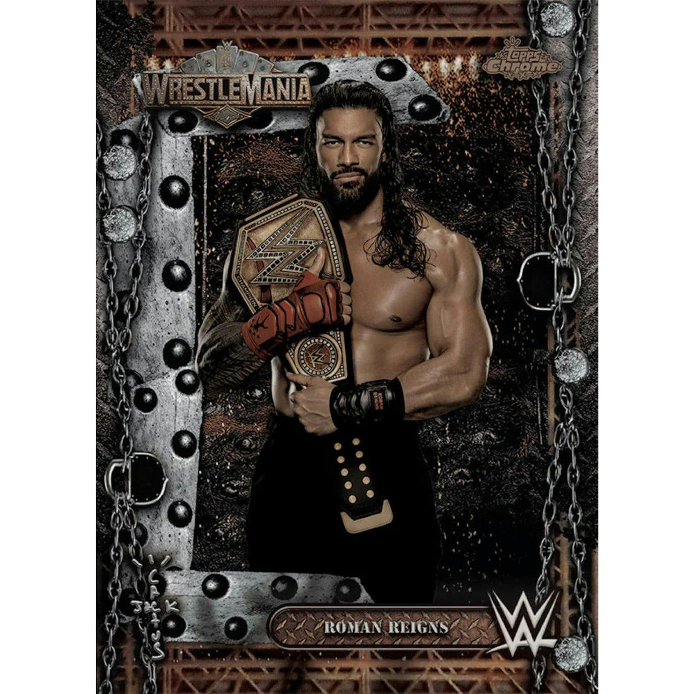 2025 Topps Chrome WWE Cactus Jack x Wrestlemania Box