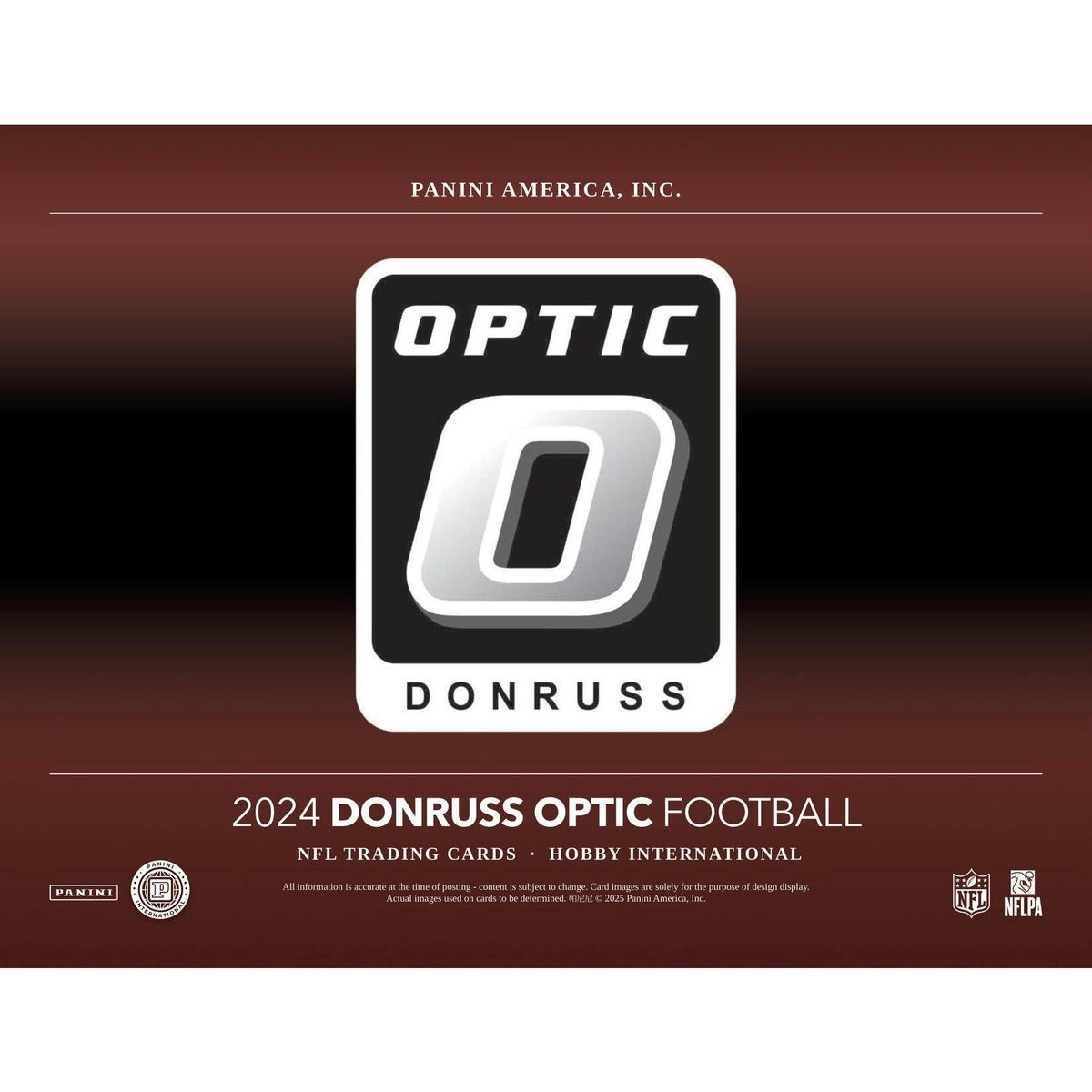 2024 Panini Donruss Optic Football International Hobby Box