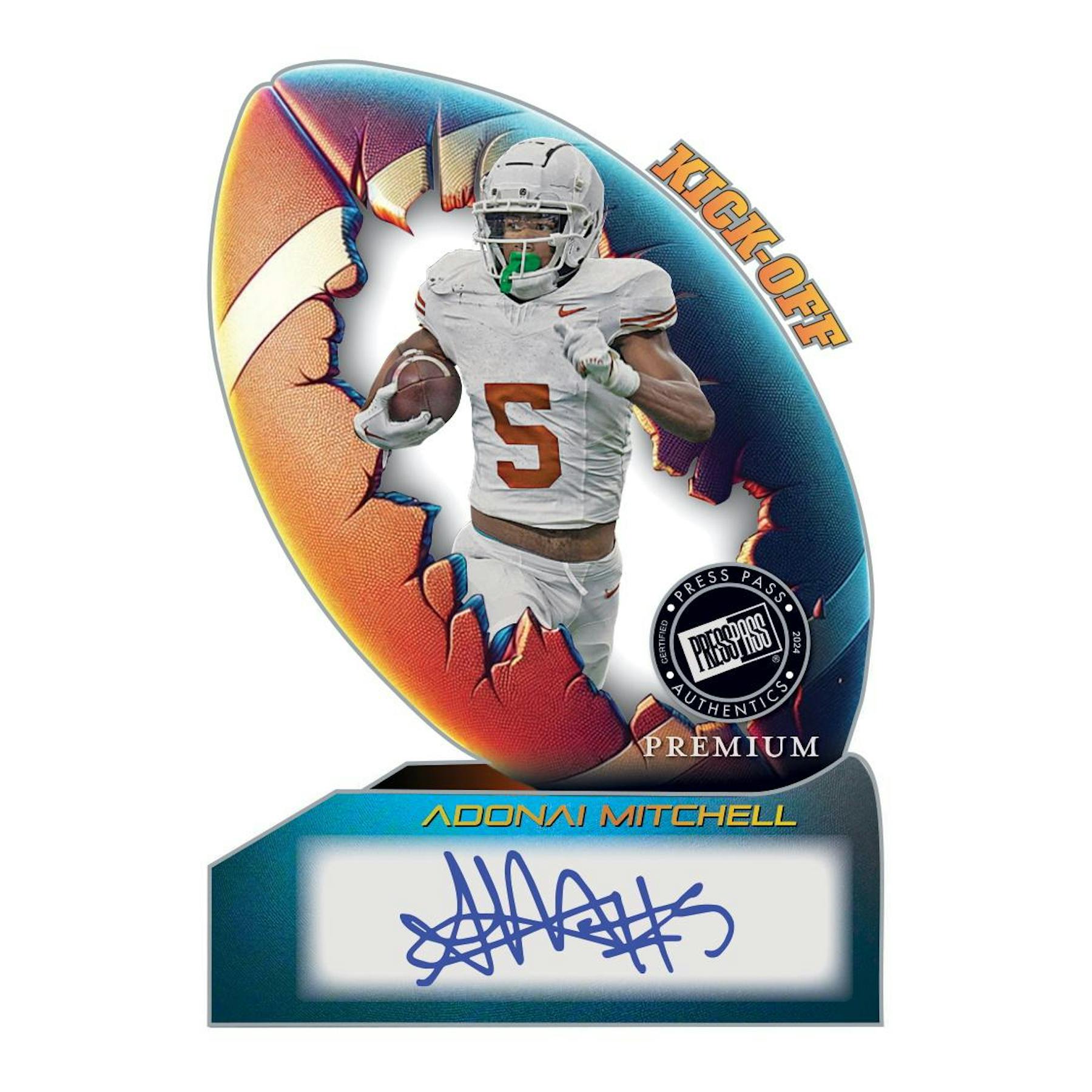 2024 Leaf Press Pass Premium Football Hobby Box