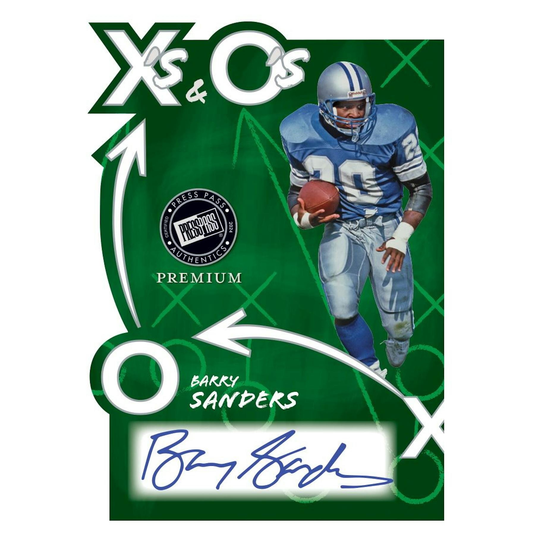 2024 Leaf Press Pass Premium Football Hobby Box