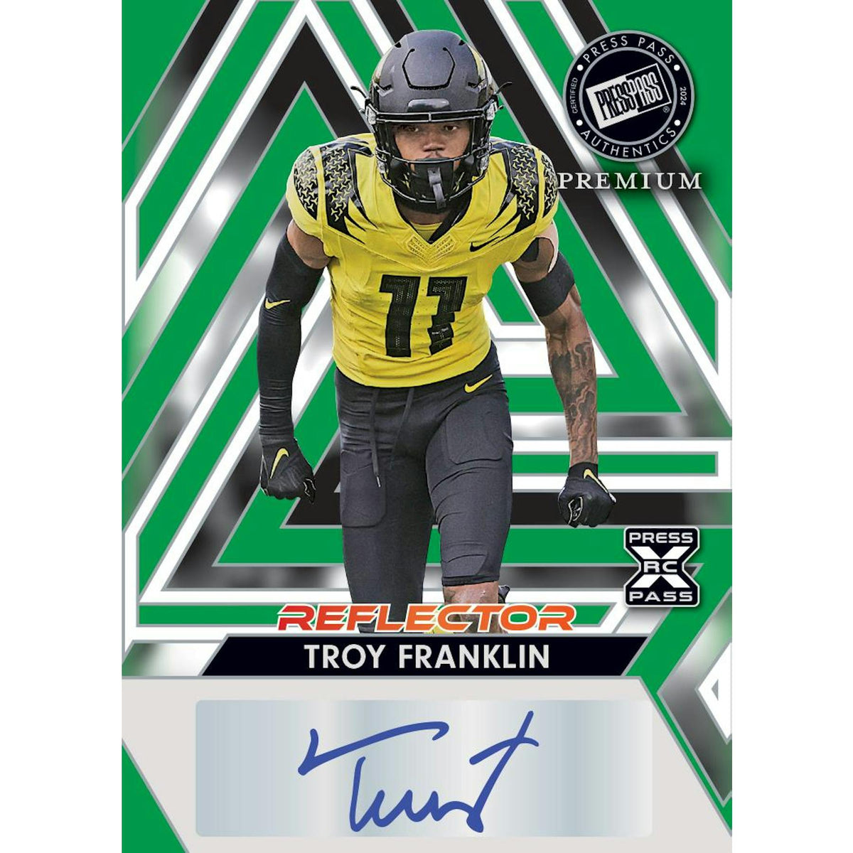 2024 Leaf Press Pass Premium Football Hobby Box
