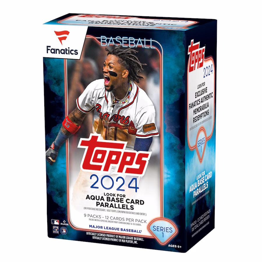 2024 Topps Series 1 Baseball Fanatics Blaster Box