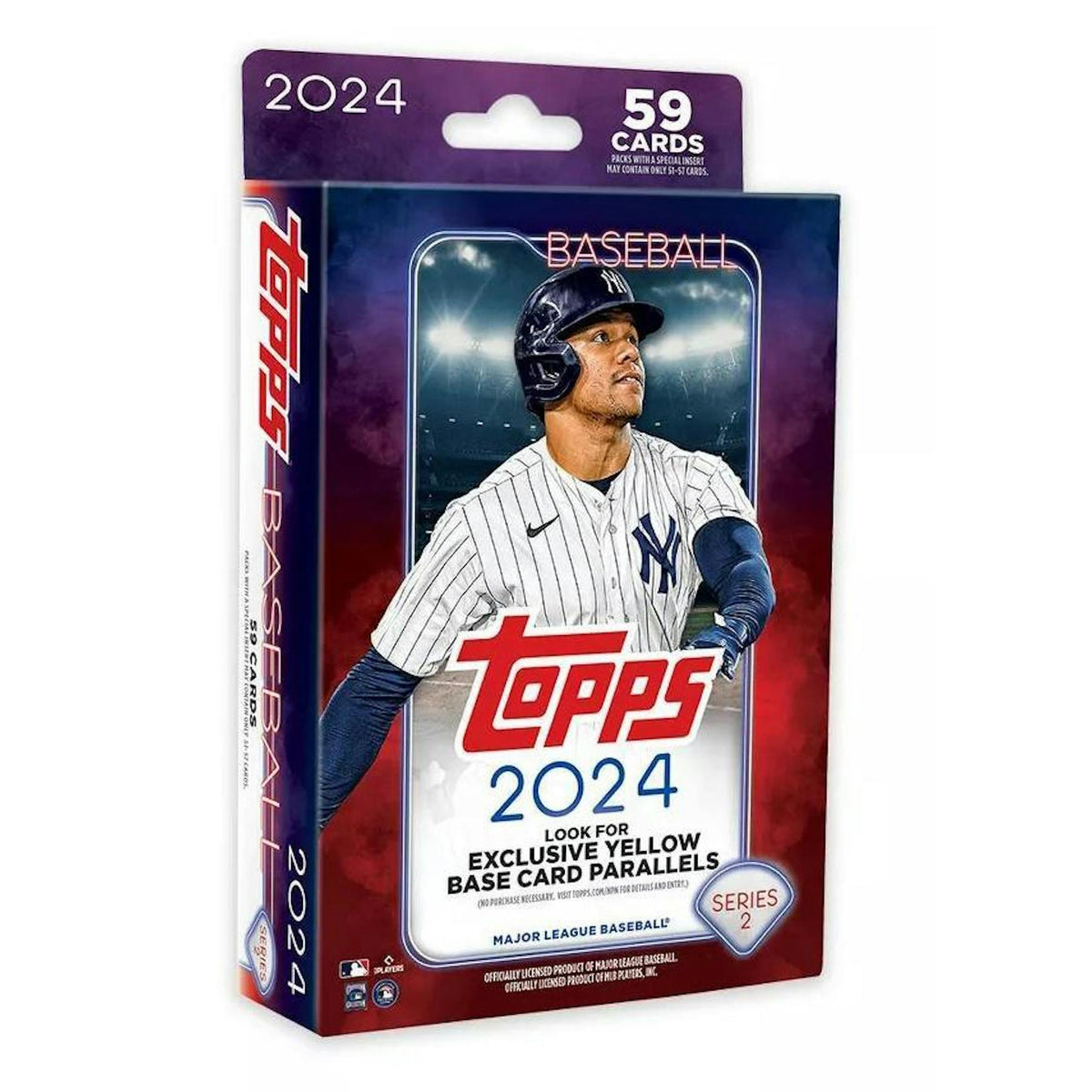 2024 Topps Series 2 Baseball Hanger Box (Yellow Parallels)