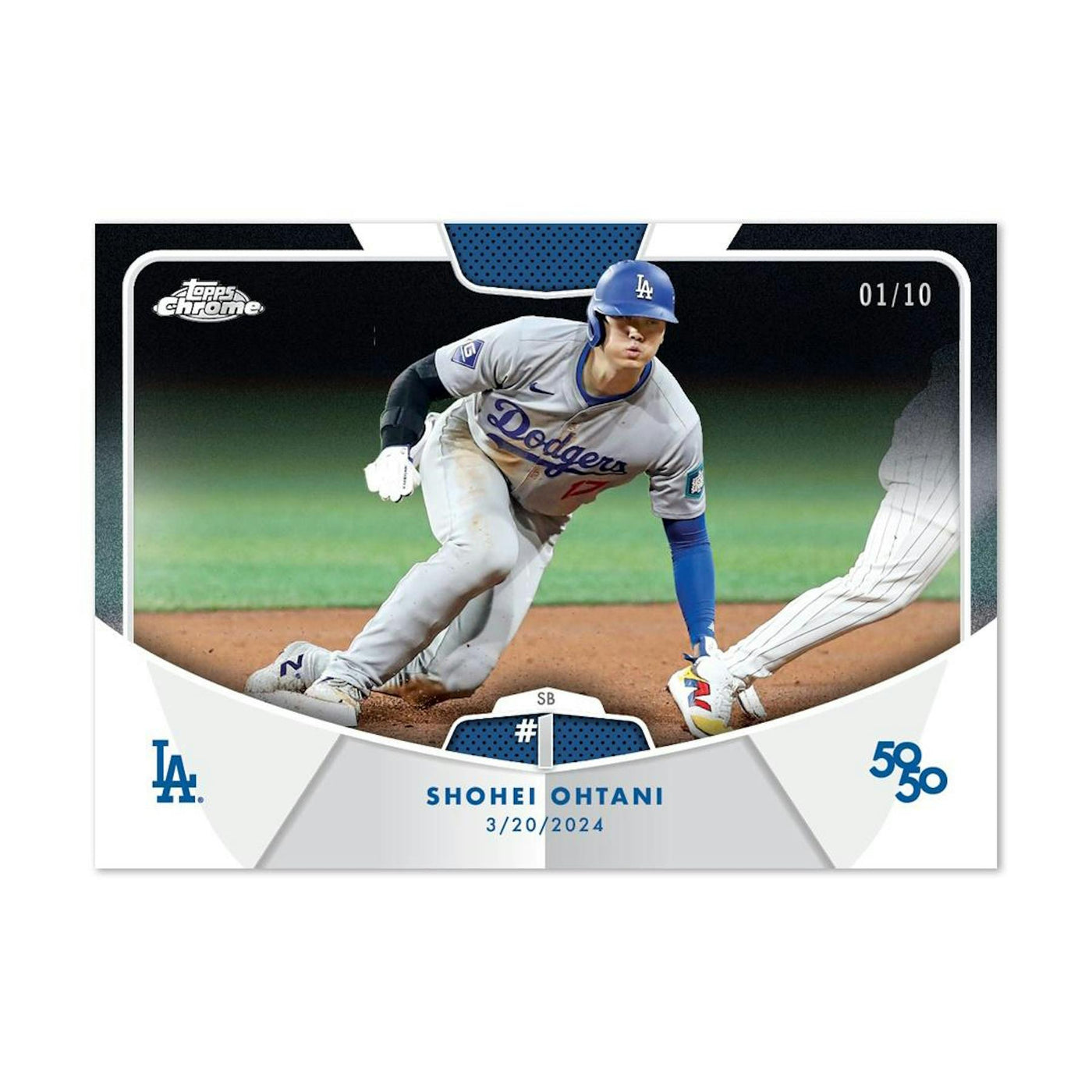 2024 Topps 50/50: Shohei Ohtani Baseball 10-Pack Box