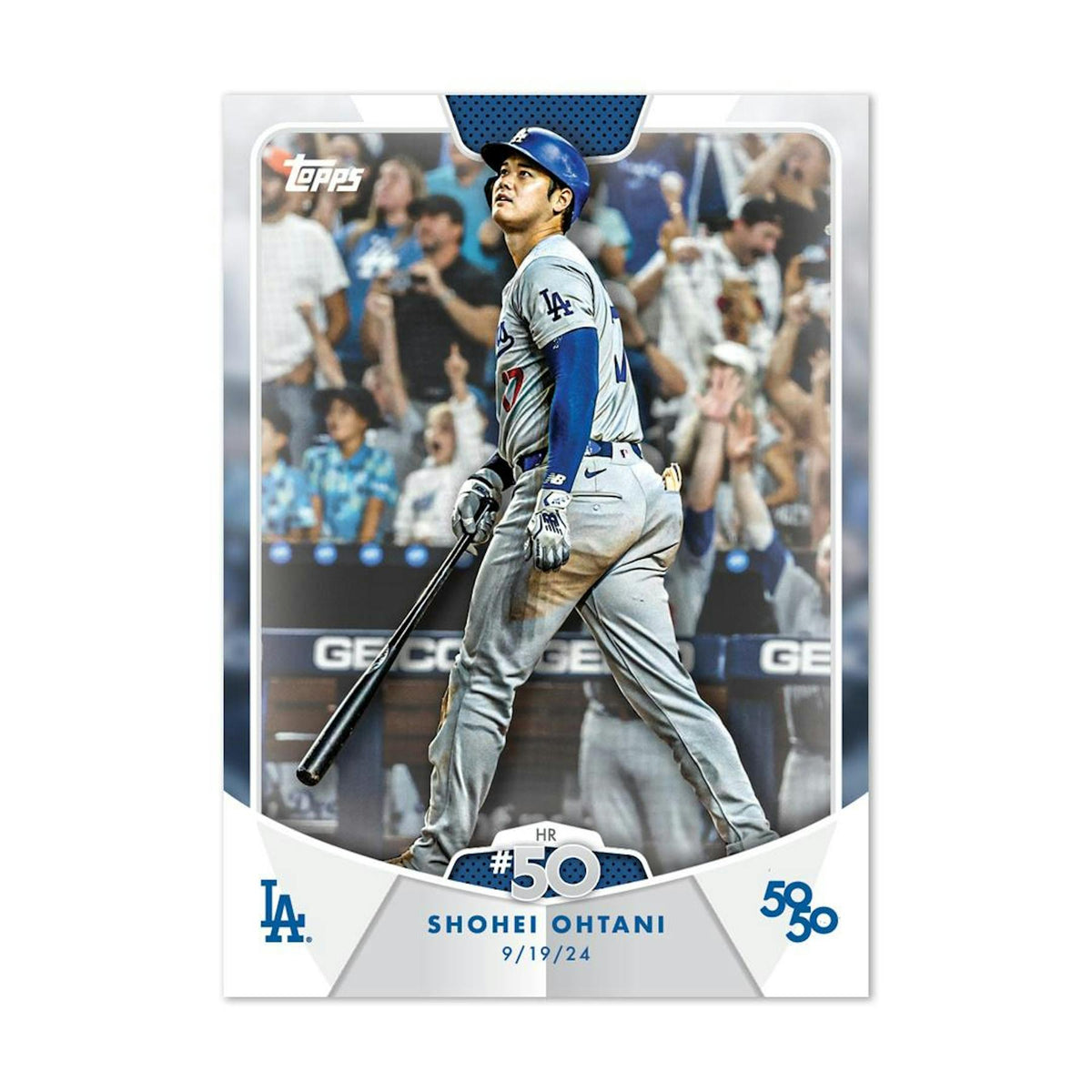 2024 Topps 50/50: Shohei Ohtani Baseball 10-Pack Box