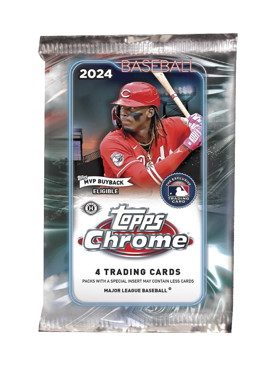 2024 Topps Chrome Baseball Hobby Pack