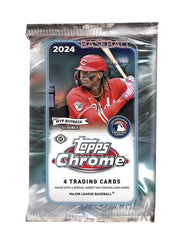 2024 Topps Chrome Baseball Hobby Pack