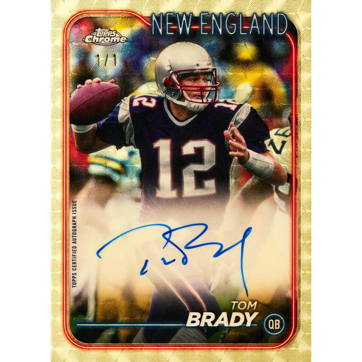 2024 Topps Chrome Football Delight 10-Box Case