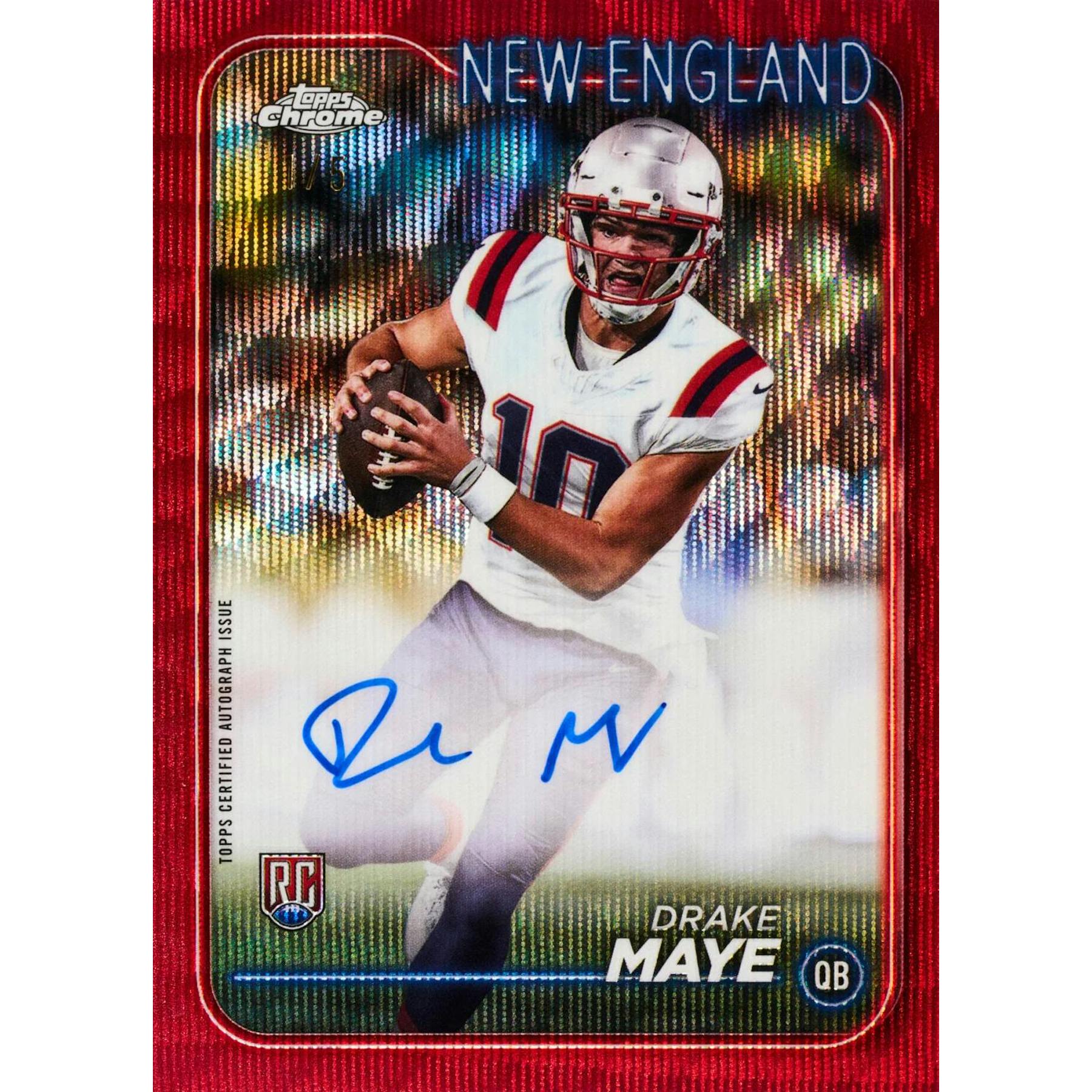 2024 Topps Chrome Football Delight 10-Box Case
