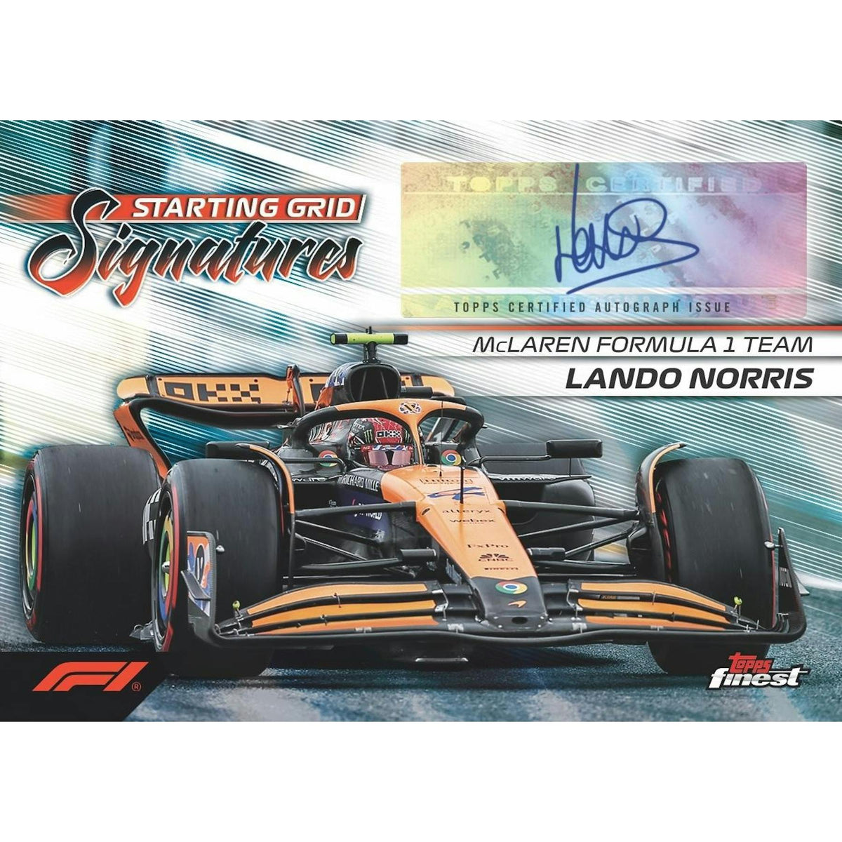 2024 Topps Finest F1 Formula 1 Hobby Box