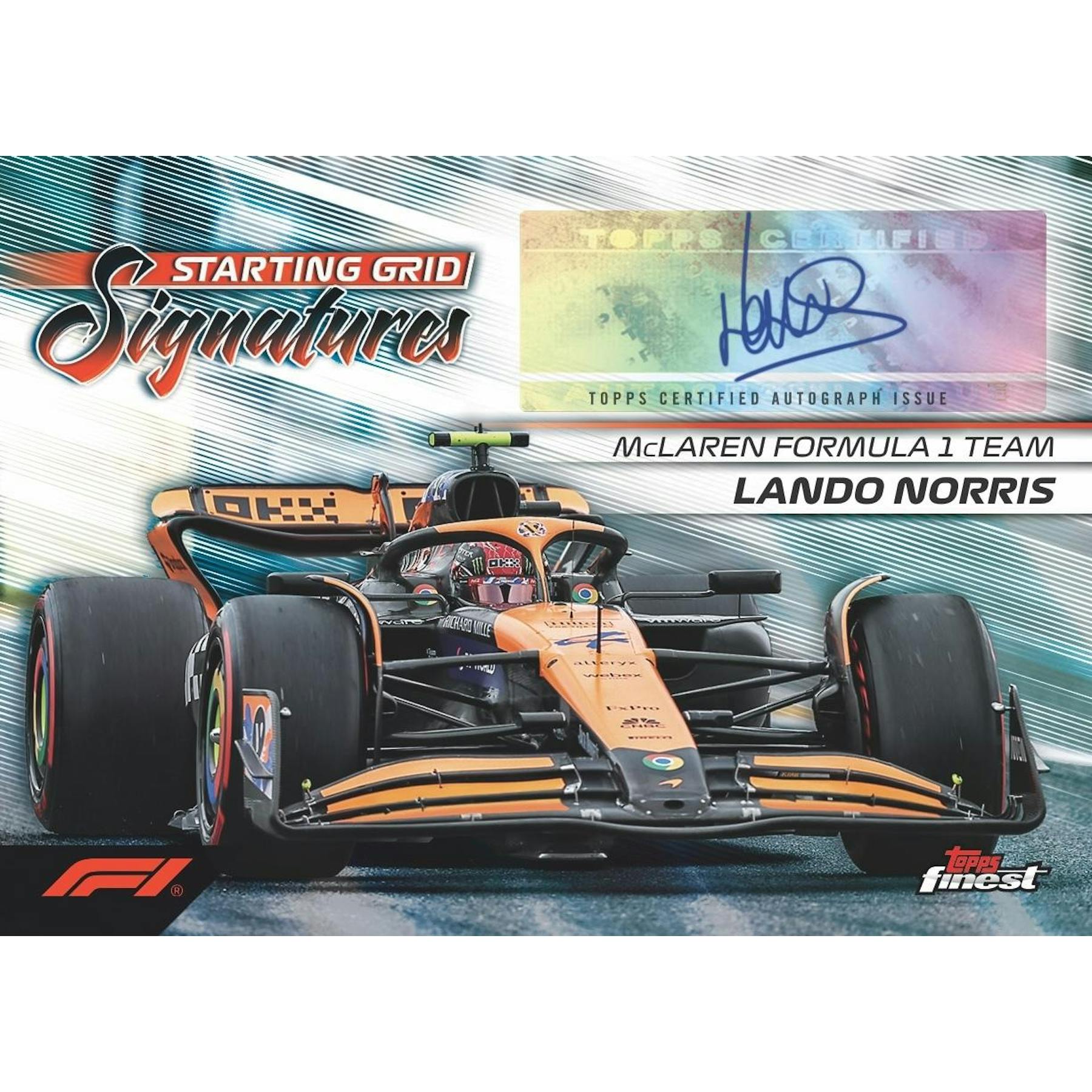 2024 Topps Finest F1 Formula 1 Hobby Box