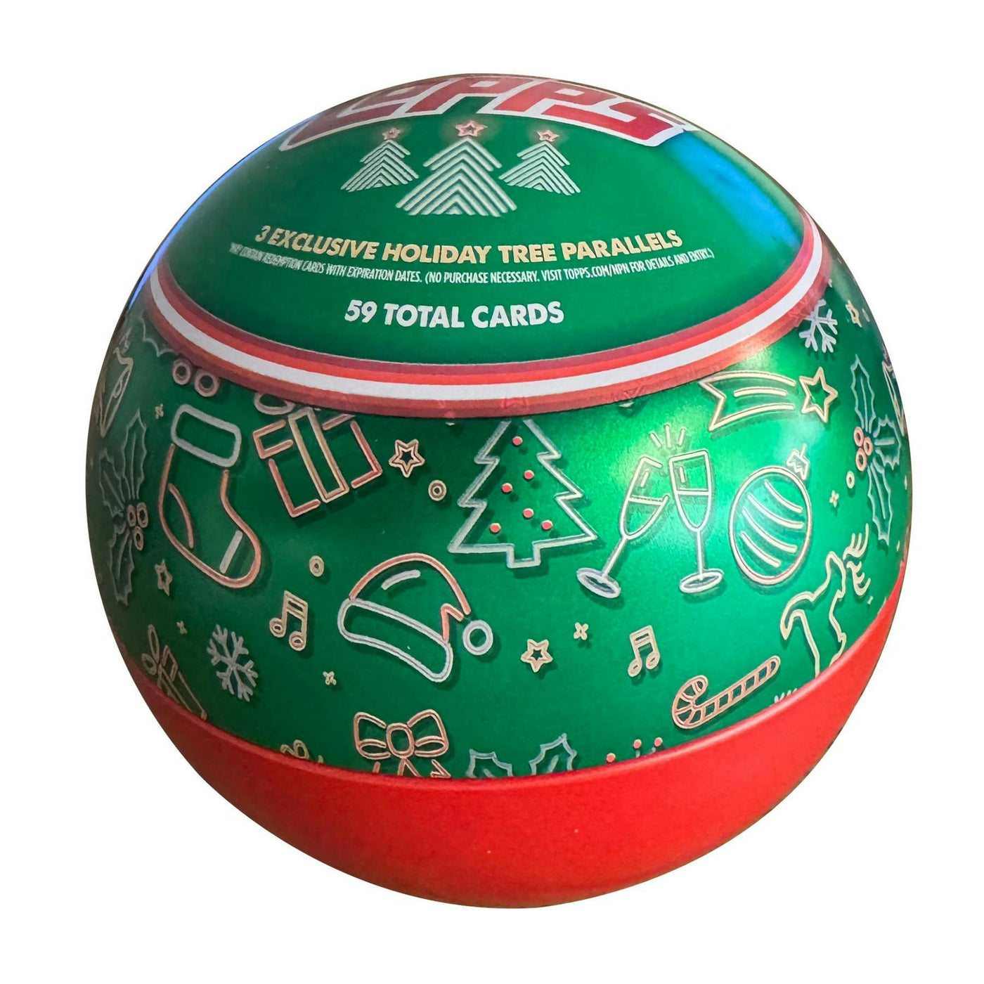 2024 Topps Holiday Baseball Tin
