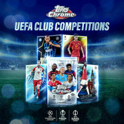 2023/24 Topps Chrome UEFA Club Competitions Soccer Hobby Jumbo Box