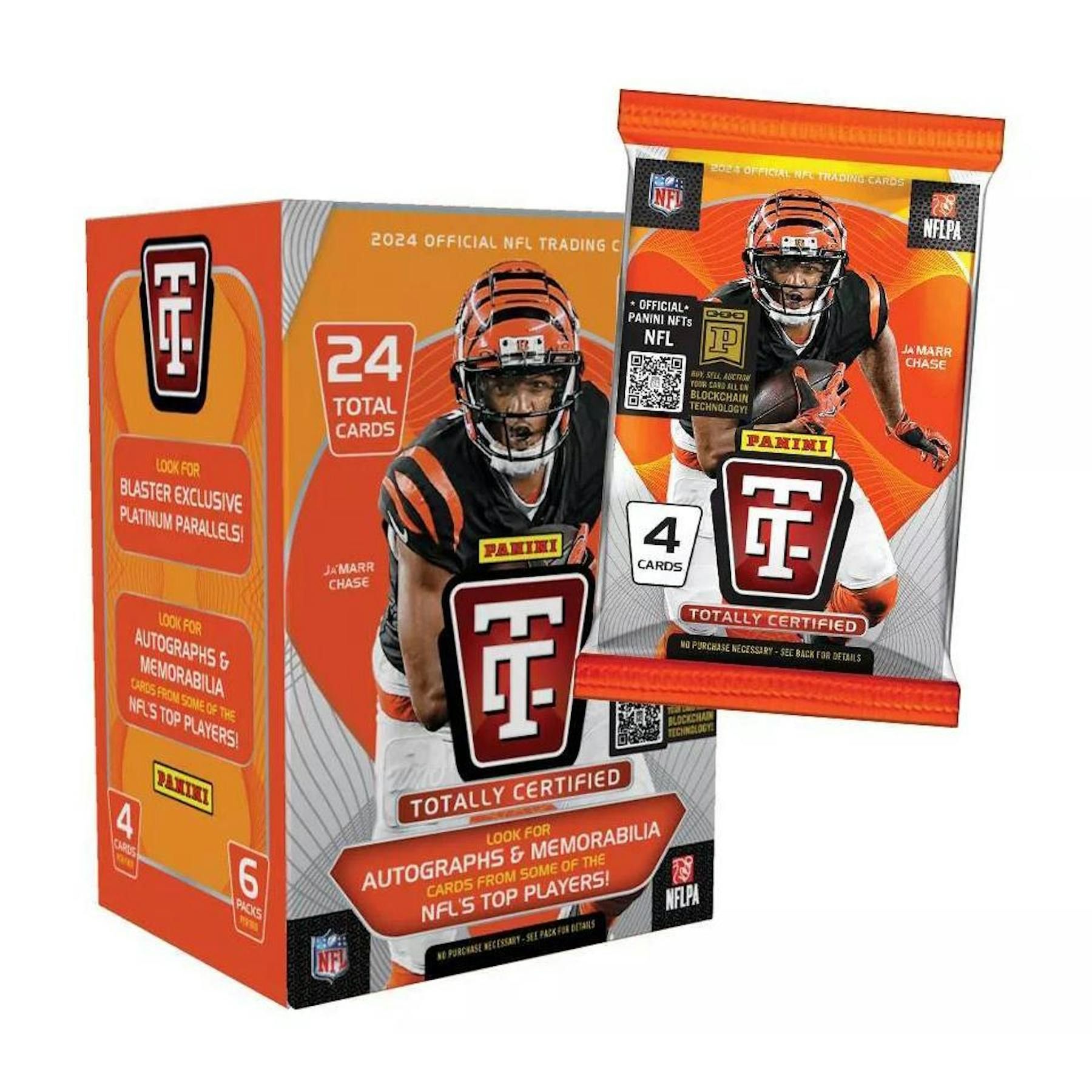 2024 Panini Totally Certified Football Blaster Box