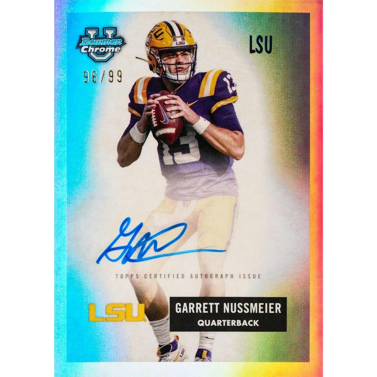 2024 Bowman University Chrome Football Mega Box
