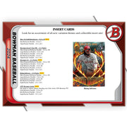 2024 Bowman Baseball Hobby Jumbo 8-Box Case