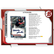 2024 Bowman Baseball Hobby Jumbo 8-Box Case