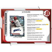 2024 Bowman Baseball Hobby 12-Box Case