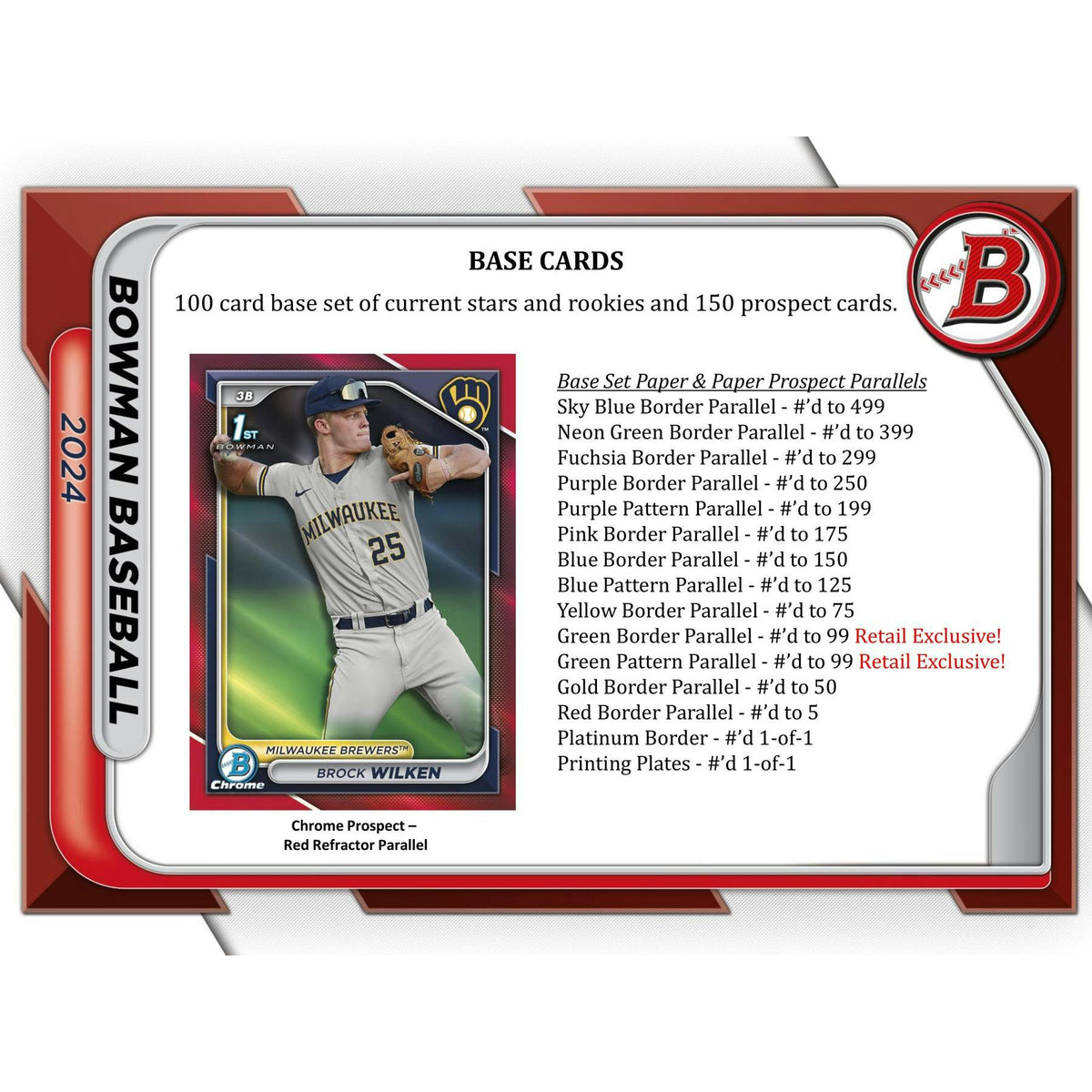 2024 Bowman Baseball Blaster Box