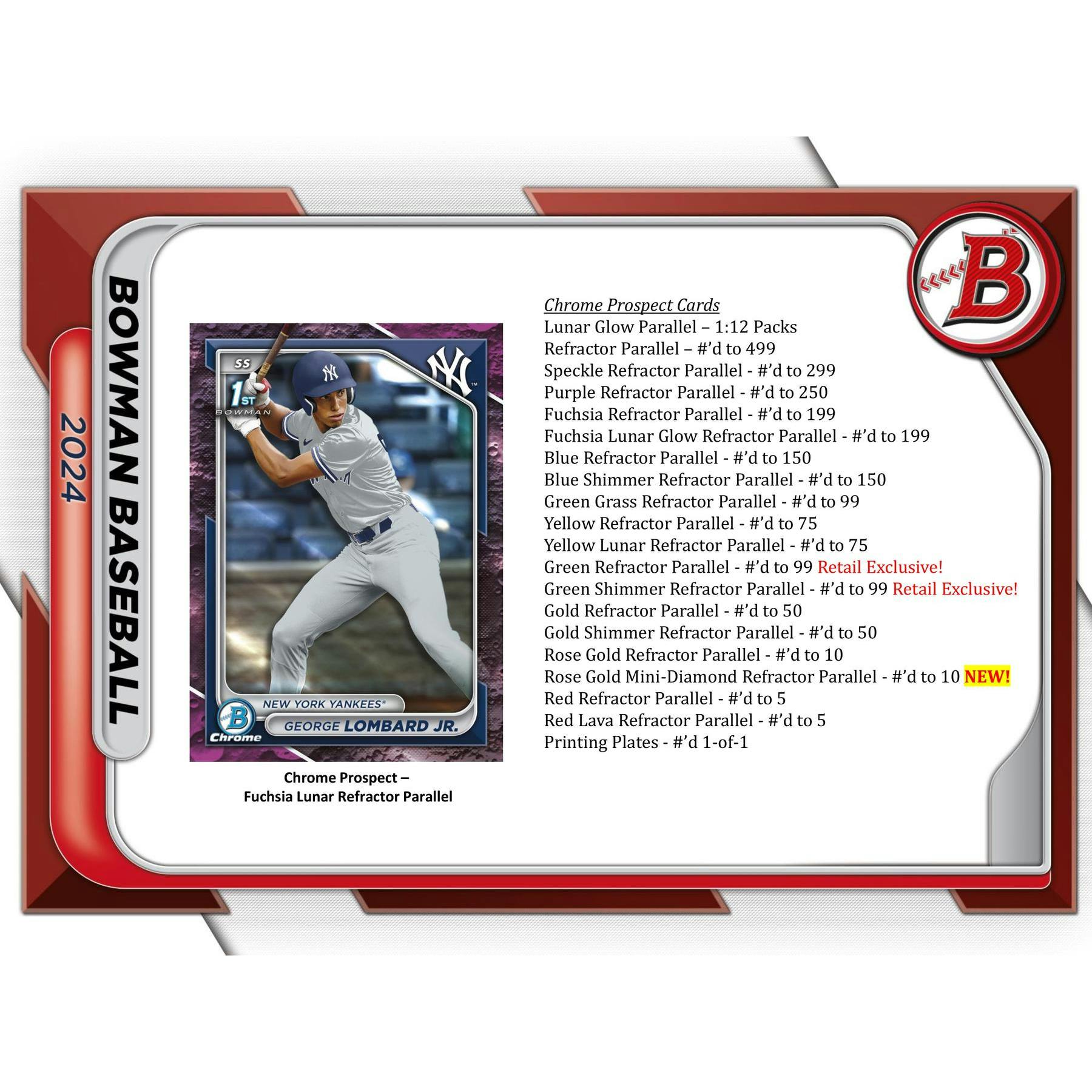 2024 Bowman Baseball Blaster Box
