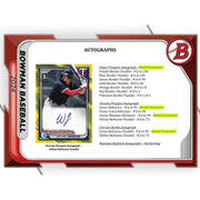 2024 Bowman Baseball 24-Pack Retail Box