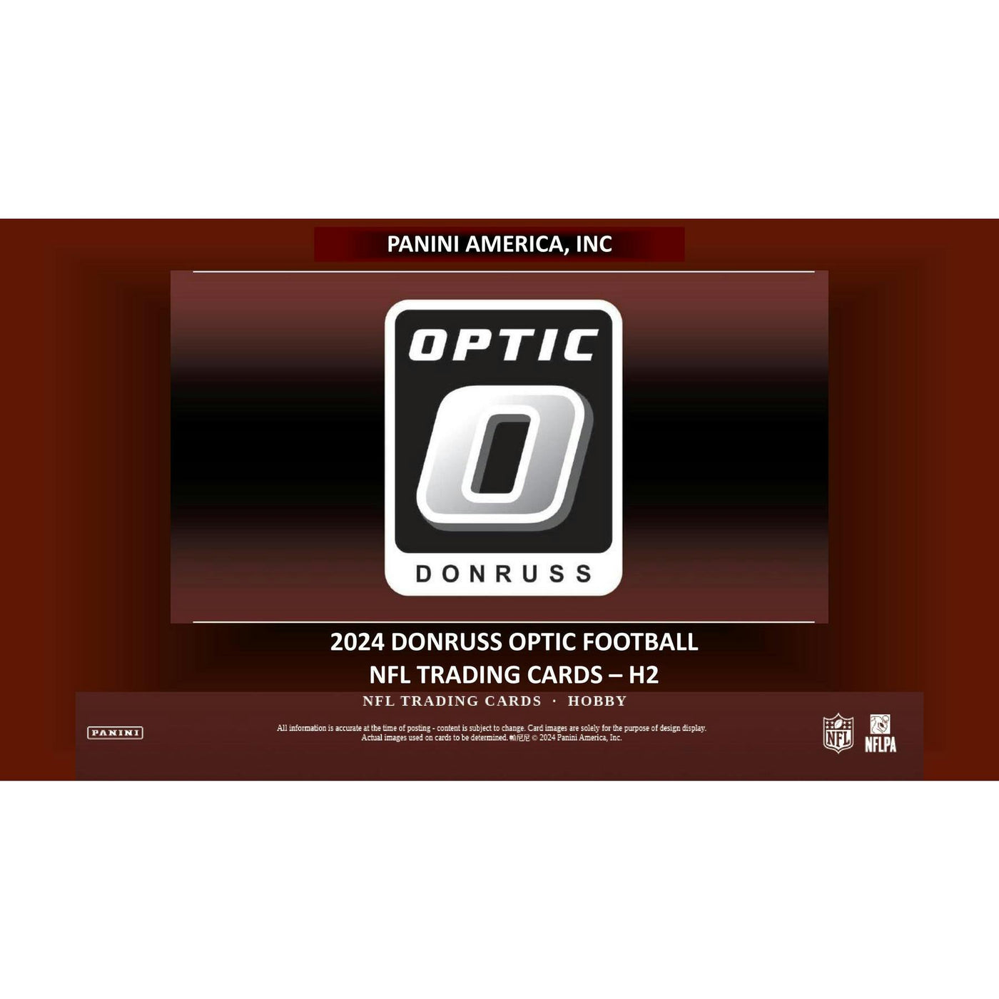 2024 Panini Donruss Optic Football H2 Box