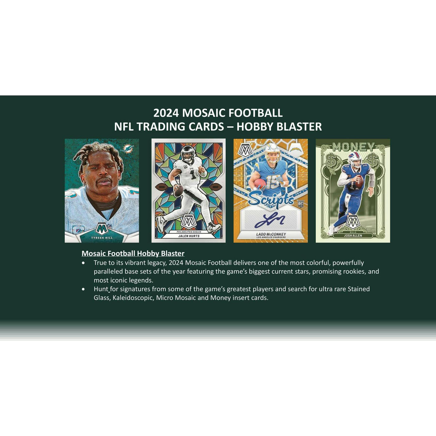 2024 Panini Mosaic Football Blaster Hobby Box
