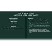 2024 Panini Mosaic Football Blaster Hobby Box