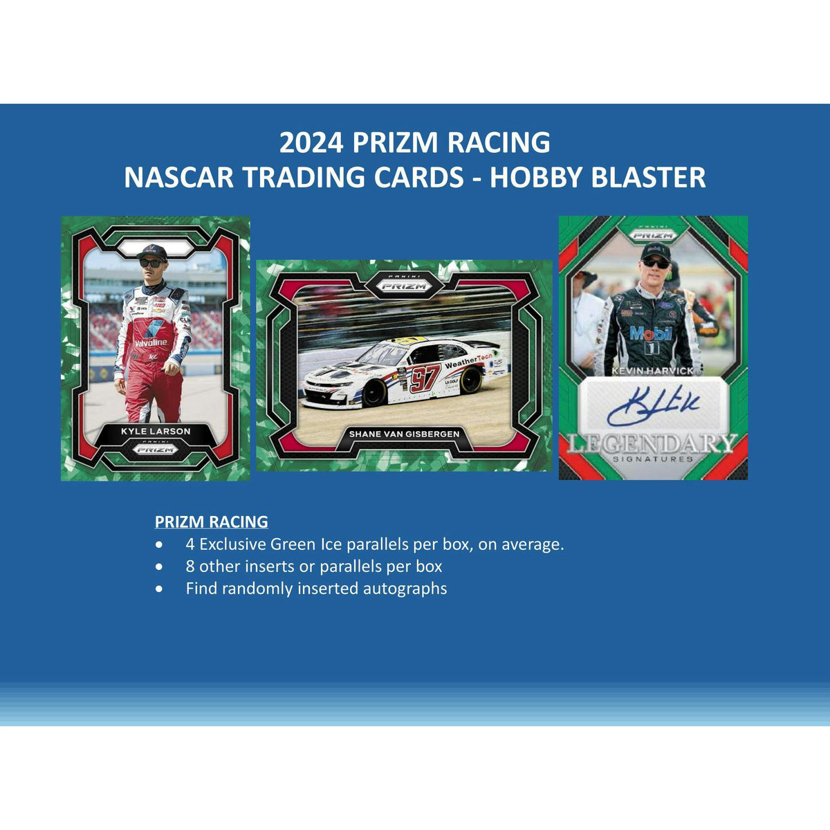 2024 Panini Prizm NASCAR Racing Blaster Hobby 20-Box Case