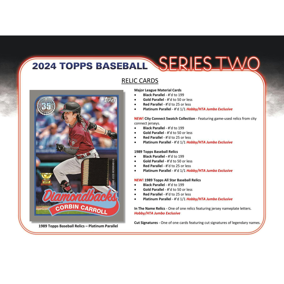 2024 Topps Series 2 Baseball Hobby Jumbo Box