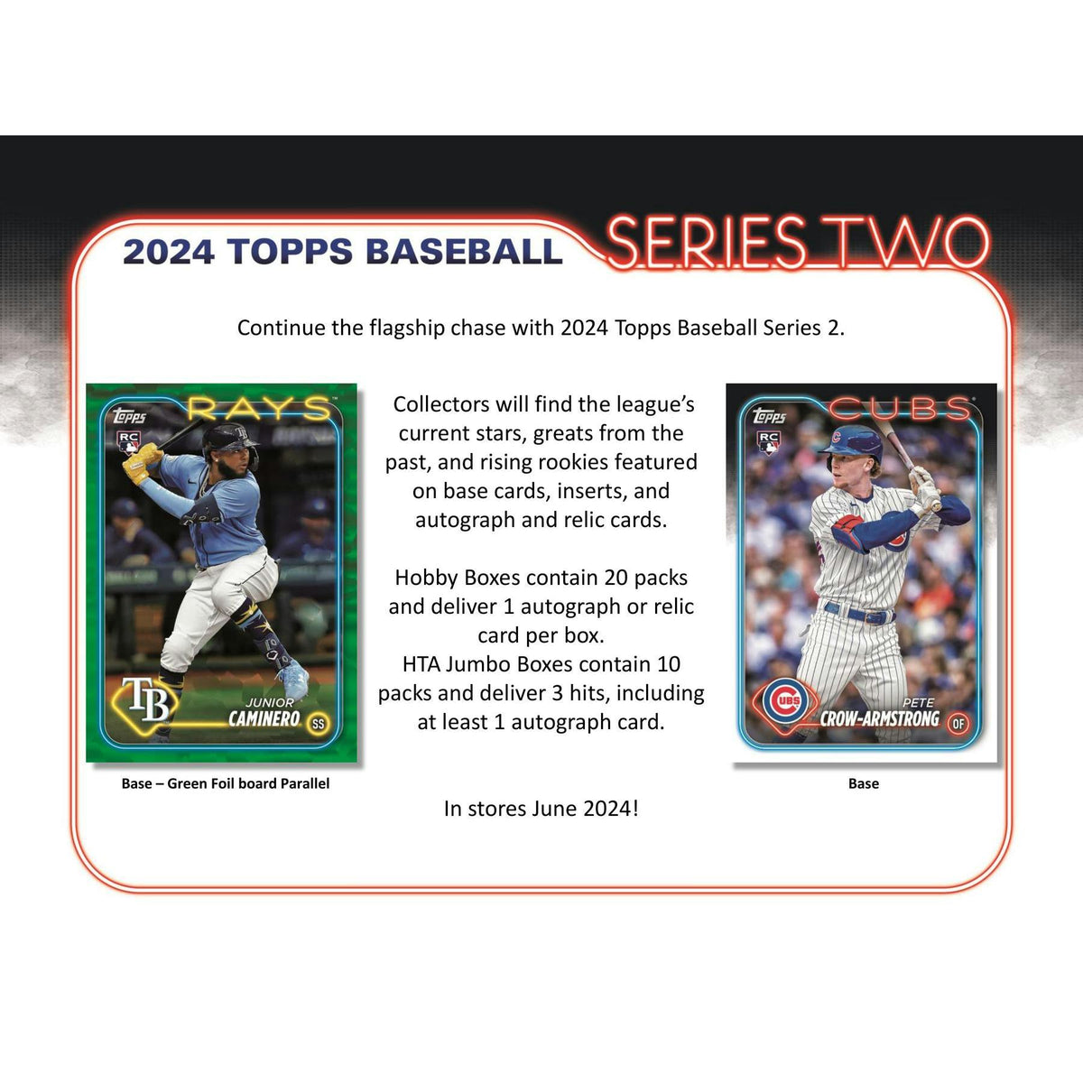 2024 Topps Series 2 Baseball Hobby Box