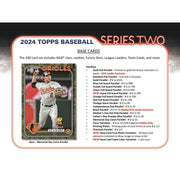 2024 Topps Series 2 Baseball Hobby Jumbo 6-Box Case