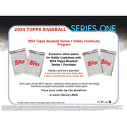 2024 Topps Series 1 Baseball Hobby Jumbo Box