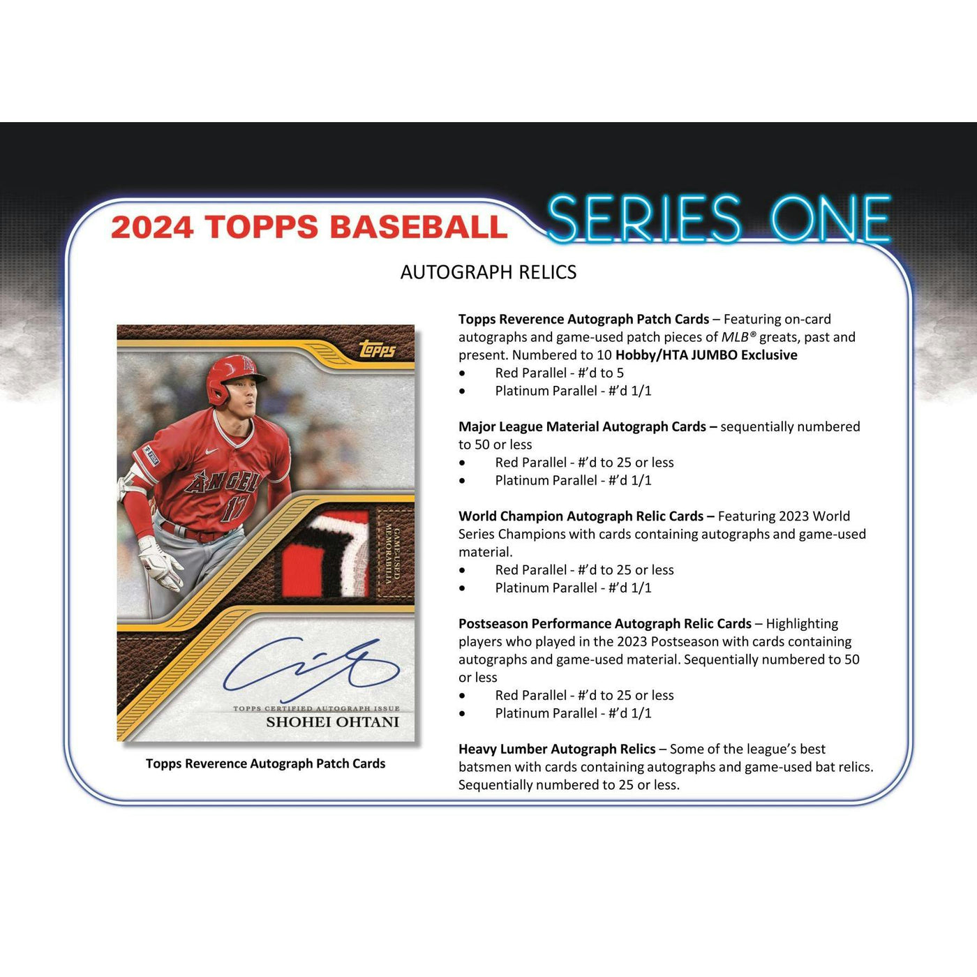 2024 Topps Series 1 Baseball Hobby Jumbo Box