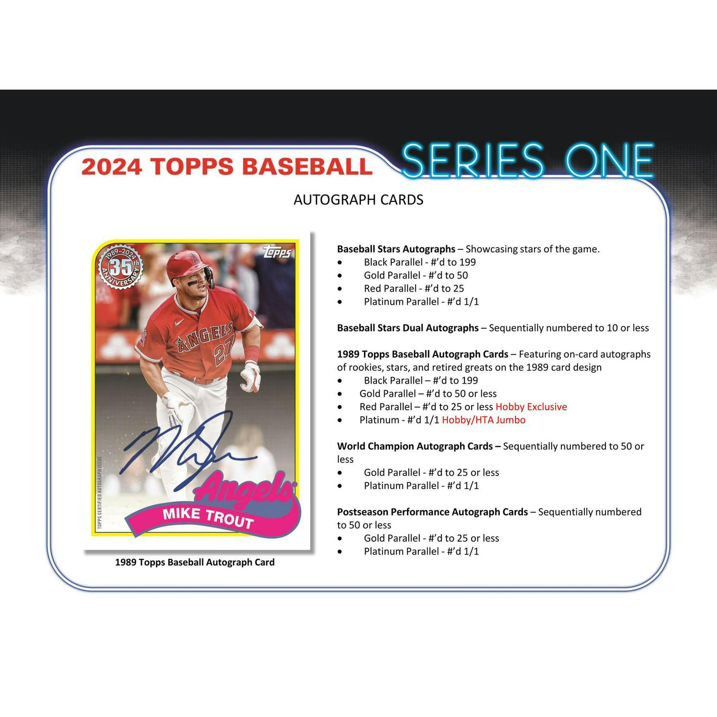 2024 Topps Series 1 Baseball Hobby Jumbo Pack