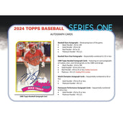 2024 Topps Series 1 Baseball Hobby Jumbo Pack