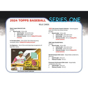 2024 Topps Series 1 Baseball Hobby Jumbo Box
