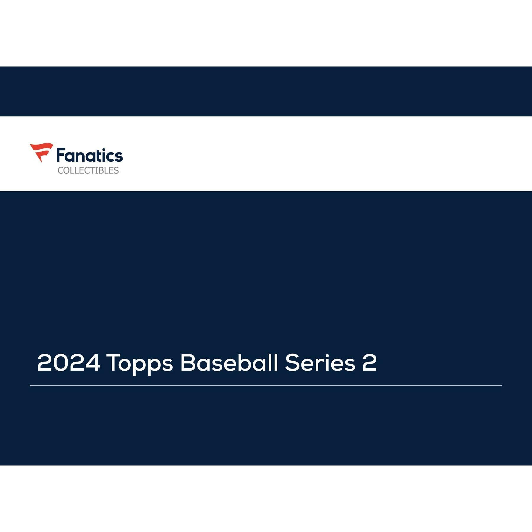 2024 Topps Series 2 Baseball Hanger Box (Yellow Parallels)