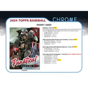 2024 Topps Chrome Baseball Hobby Box