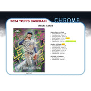 2024 Topps Chrome Baseball Hobby Jumbo Box